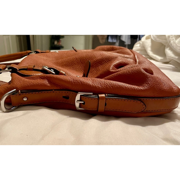 Lauren Ralph Lauren Leather Handbag in Camel brown - Picture 6 of 12
